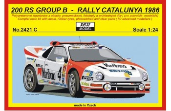 Kit – RS 200 „Marlboro“ - 1986 Rally Catalunya - A.Zanini
